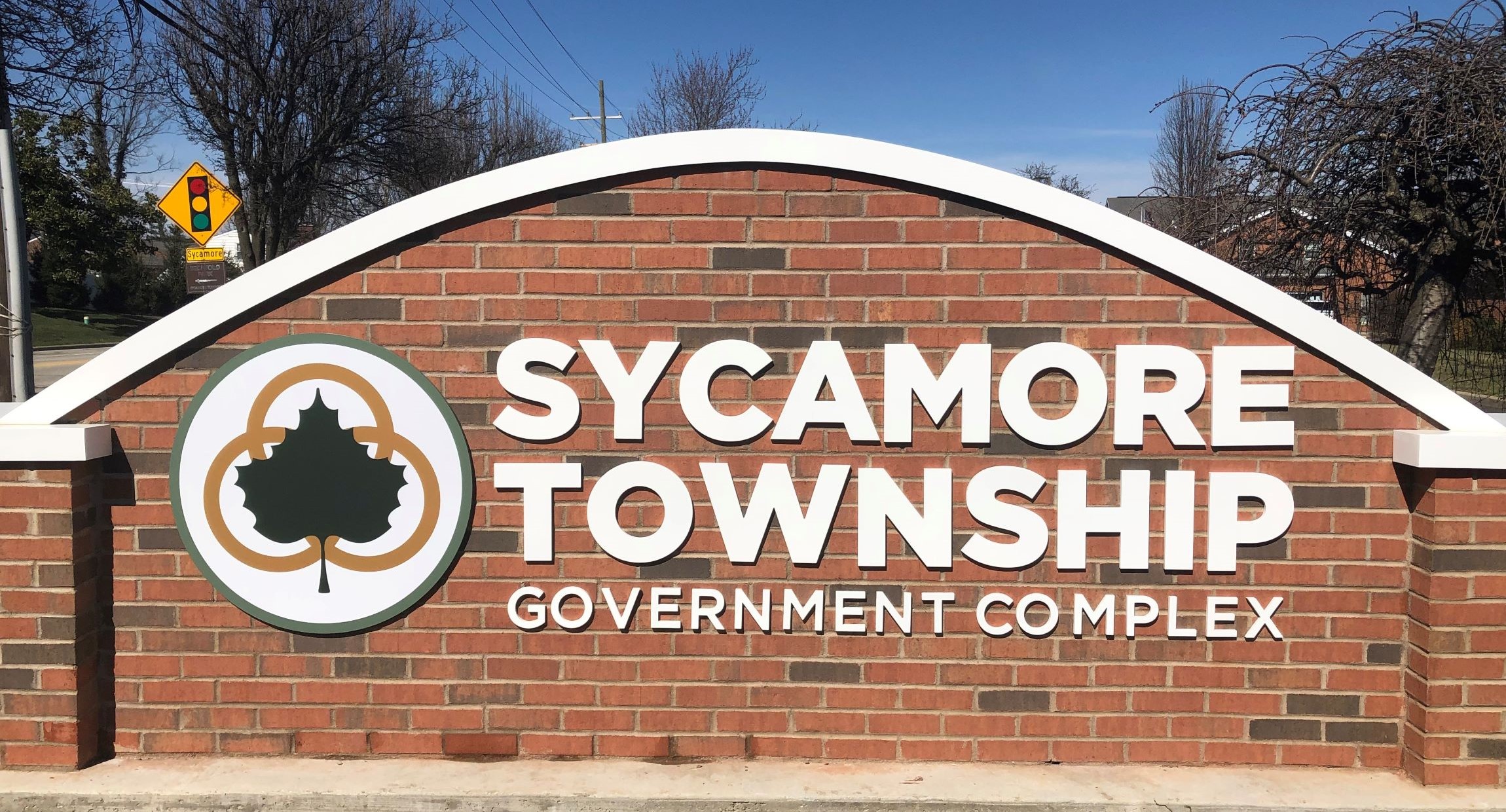 Sycamore Township Monument Sign
