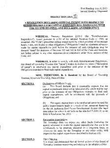 Icon of Resolution 2013-70
