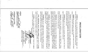 Icon of PROCLAMATION - DESIGNATING NOVEMBER PANCREATIC CANCER AWARENESS MONTH IN SYCAMORE TOWNSHIP