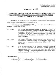 Icon of Resolution 2013-32