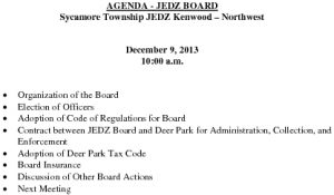 Icon of JEDZ Northwest Board Meeting Agenda 12 9  13
