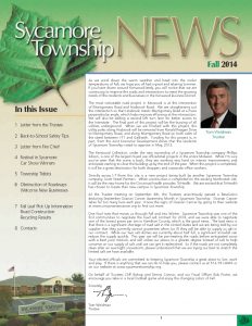 Icon of Fall 2014 Newsletter