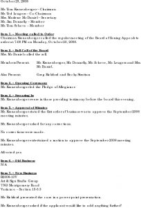 Icon of 10-20-08 Minutes