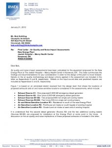 Icon of RWDI Air Quality And Noise Level Report