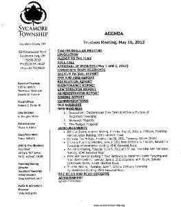 Icon of Agenda 05 16 2012