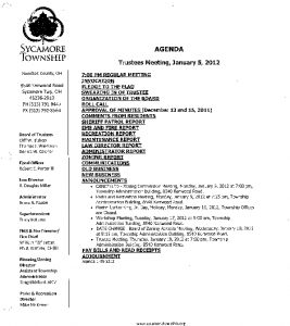 Icon of Agenda 01 05 2012