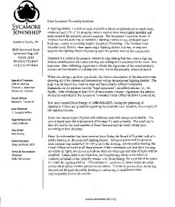 Icon of Streetlighting Notice To Residents