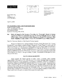 Icon of Appeal Letter
