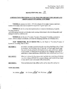 Icon of Resolution 2011-59 (Repealed by Resolution 2022-050)