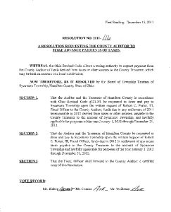 Icon of Resolution 2011-116
