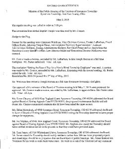 Icon of Record Of Proceedings 05 02 2019