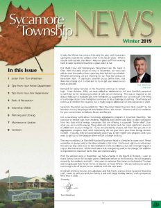 Icon of Winter 2019 Newsletter