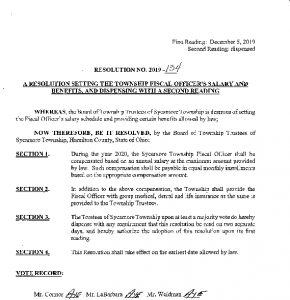 Icon of Resolution 2019-134