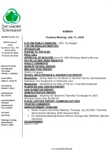 Icon of Trustee Agenda 07 14 2020