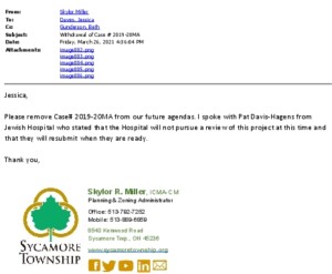 Icon of Withdrawal Of Case # 2019-20MA