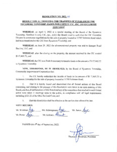 Icon of CIC Resolution 2022-01