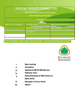 Icon of SYC SEC SPECIAL MEETING AGENDA 9-27-22