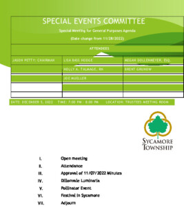 Icon of SYC SEC SPECIAL MEETING AGENDA 12-05-22