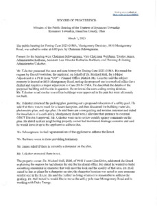 Icon of 03 07 2023 Public Meeting Minutes Zoning Case 2023-01MA