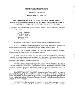 Icon of CIC Resolution 2023-01