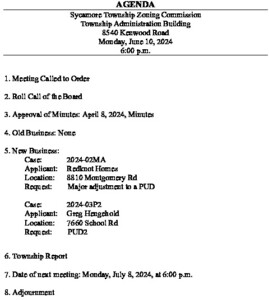 Icon of 06-10-2024 Zoning Commission Agenda