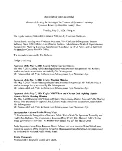 Icon of Record Of Proceedings 05 21 2024