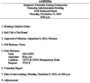 Icon of 11-14-2024 Zoning Commission Agenda