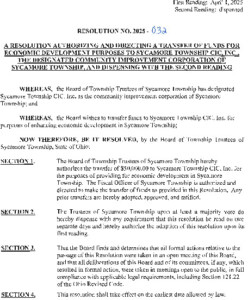 Icon of Resolution 2025-032
