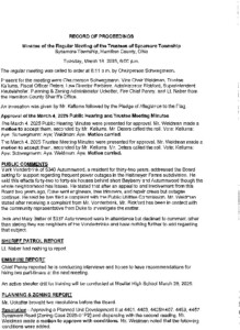Icon of Record Of Proceedings 03 18 2025