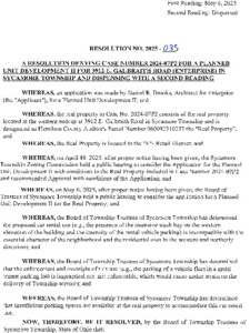 Icon of Resolution 2025-035