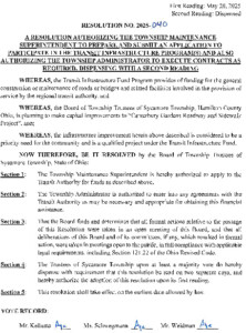 Icon of Resolution 2025-040