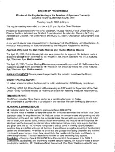 Icon of Record Of Proceedings 05 06 2025