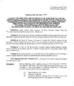 Icon of Resolution 2025-050