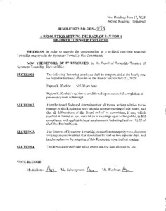 Icon of Resolution 2025-054
