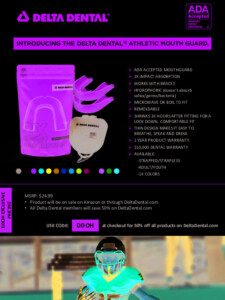 Icon of Athletic Mouth Guard DDOH 01.2024
