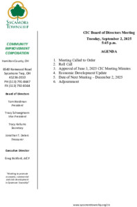 Icon of CIC Agenda 09 02 2025