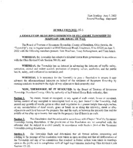 Icon of Right Of Way Maintenance