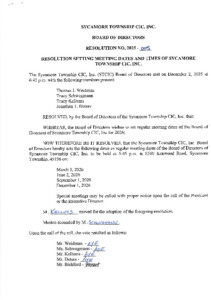 Icon of CIC Resolution 2025-005