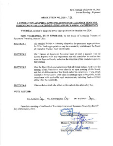 Icon of Resolution 2025-121