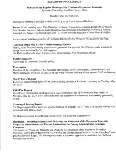 Icon of Record Of Proceedings 05 19 2026