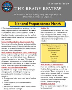 Icon of National Prep Month Newsletter