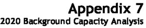 Icon of Appendix 7 2020 Background Capacity Analysis