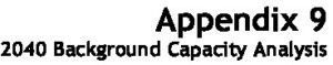 Icon of Appendix 9 2040 Background Capacity Analysis
