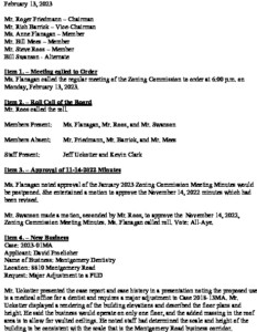 Icon of 02 13 2023 Zoning Commission Meeting Minutes