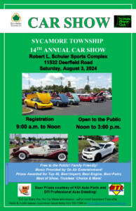 Icon of 14th Annual Car Show Poster 2024