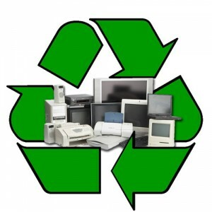 electronics recycling symbol