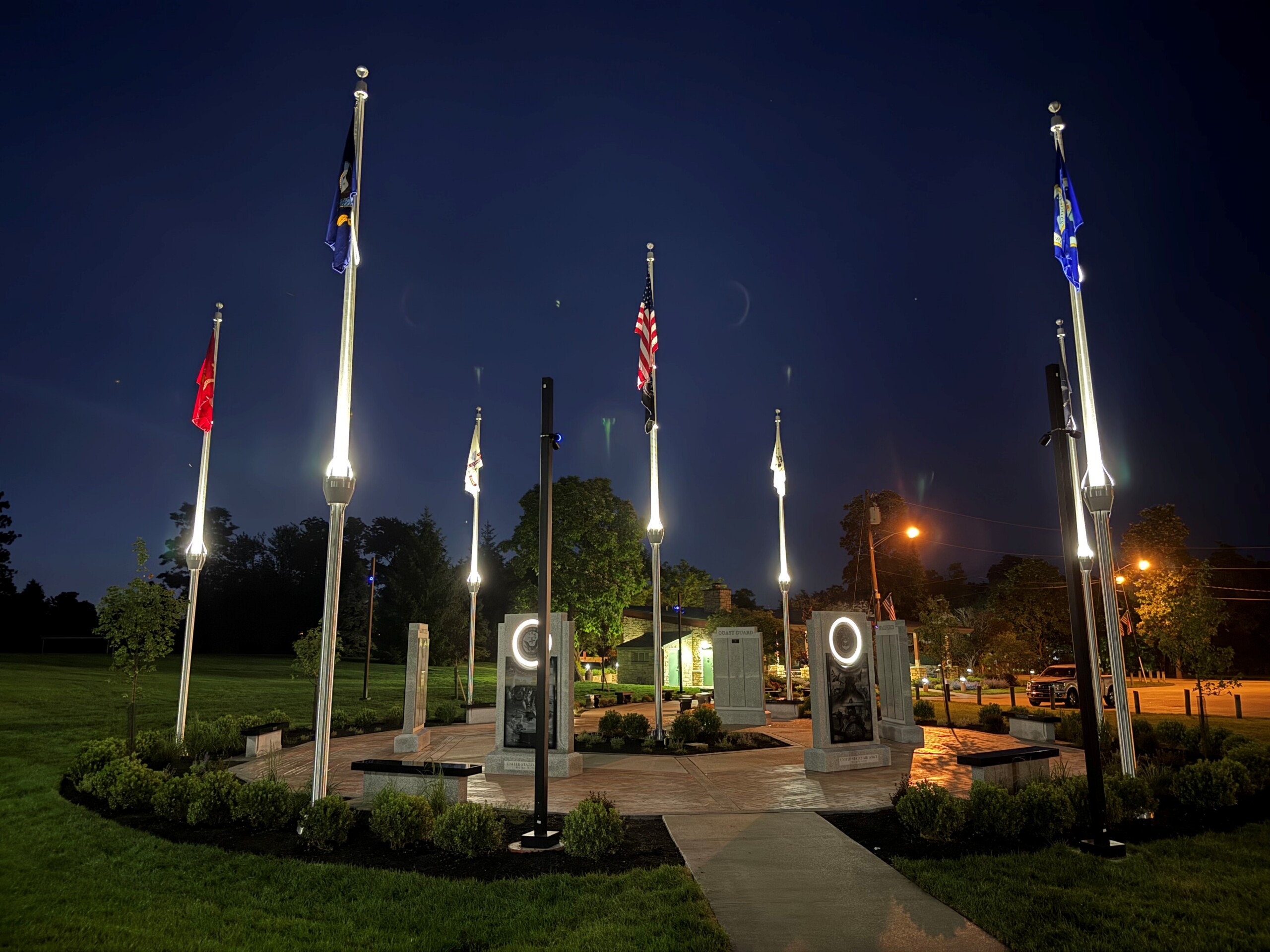 Memorial at Night