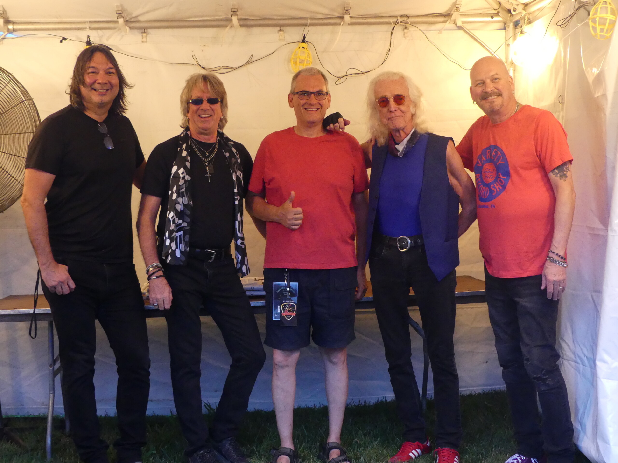 Foghat with man in coral shirt 2