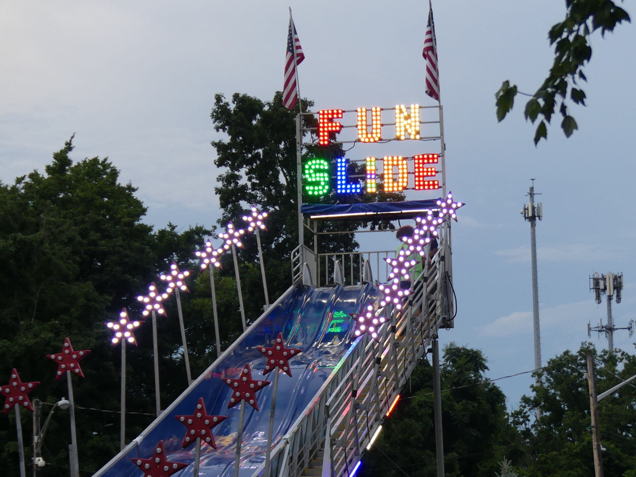 Fun Slide sign